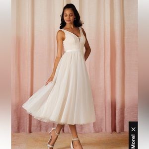 Azazie Windsor Wedding Dress Diamond/Champagne